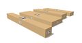 Bioklimatická pergola G21 Austin Premium 4x4 m, antracitová hliníková