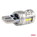 LED STANDARD BULBS T10 W5W 6x3020 + 1x3030 SMD White 12V/24V AMiO-03718