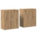 vidaXL Servírovacia skriňa 2 ks Remeselný dub 60 x 31 x 70 cm
