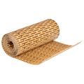 vidaXL Balkónové zásteny 10 ks bledohnedé 255x19 cm polyratan