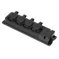 ORNO OR-AE-13167 zásuvka odolná gumená, 4x 230V, IP44