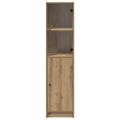 vidaXL Highboard Remeselný dub 35 x 37 x 142 cm Kompozitné drevo