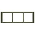 VidaXL kvetináč Olive Green 120x40x40 cm Oceľ valcovaná za studena