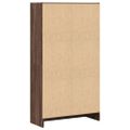 vidaXL Knižnica hnedý dub 60x24x109 cm kompozitné drevo