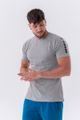 Pánske Tričko Sporty Fit Essentials Light Grey - NEBBIA