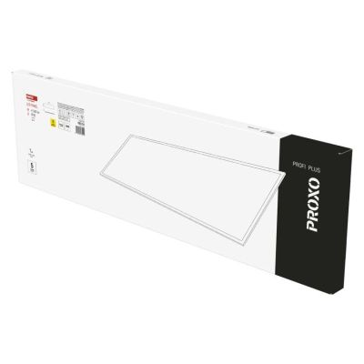 LED panel PROXO 30 x 120 cm / 10 mm, 33 W, 4 100 lm, vstavaný, neutr. biela, UGR<19, IP20