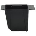 vidaXL Kvetinové boxy pre euro palety 24 ks Čierna 13,5 x 9 x 9,5 cm