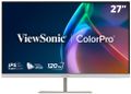 ViewSonic VP2766-2K-W 27" QHD 3 sides Frameless SuperClear IPS Monitor  s 100% sRGB, 90W USB-C,ergonomický stojan,bílý Monitor, 27", IPS, QHD 2560×1440, 120Hz, 100% sRGB, Pantone Validated, Delta E < 2, USB-C 90W, HDR10, Flicker-Free, bílý