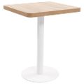 vidaXL Bistro stolík bledohnedý 60x60 cm MDF