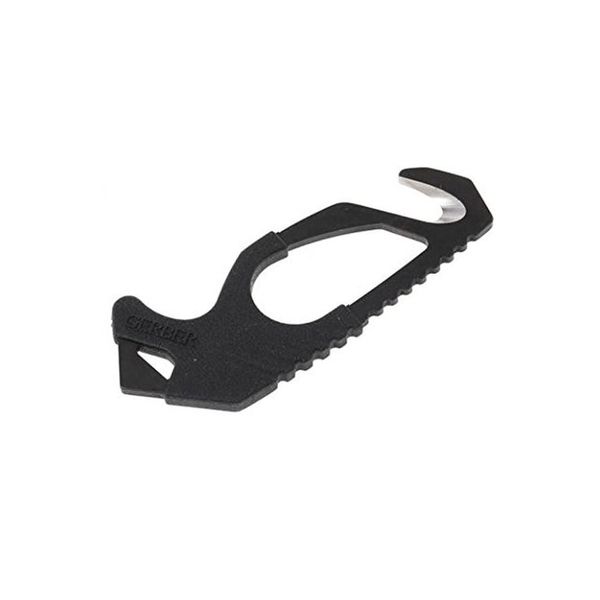 Gerber 22-01944 Strap Cutter Black rezač pásov s rozbíjačom skla, oceľ, čierna, plastové puzdro