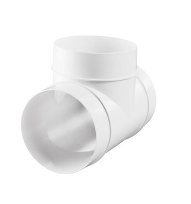 T-tvarový odbočník VENTS 232 - 125 mm PVC