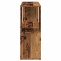 vidaXL Skriňa na knihy/Izbový prepážka Old Wood 80x24x63 cm
