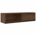 vidaXL TV skrinky 2 ks Hnedý dub 100x31x25,5 cm Konštrukčné drevo