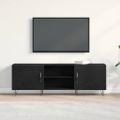 vidaXL Zostava TV skriniek 150 x 30 x 50 cm Čierny dub