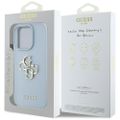 Puzdro Guess Hardcase PU Grained Big 4G and Classic Logo pre iPhone 16 Pro Max 6,9" modré