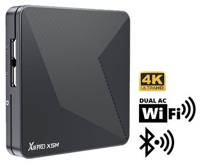 DI-WAY AND-X88PRO X5M 4K 4GB, 32GB, Android 14, Dual WiFi, Bluetooth