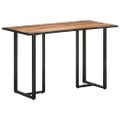 vidaXL Jedálenský stôl 120 cm surové mangovníkové drevo