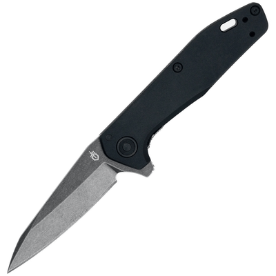 Gerber G1612 Fastball Linerlock Black vreckový nôž 7,6 cm, Stonewash, čierna, hliník