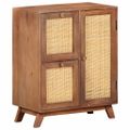 vidaXL Komoda 60x35x75 cm masívne mangovníkové drevo