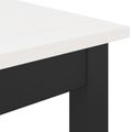 vidaXL Barový stôl Biela 150 x 80 x 105 cm Masívne borovicové drevo