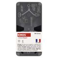 EMOS D730421 Cyklonová zásuvka stenná dvojitá 16A/250V IP55 šedá