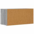 vidaXL TV skrinka ELST 80 x 35 x 40 cm Sivý Sonoma Kompozitné drevo