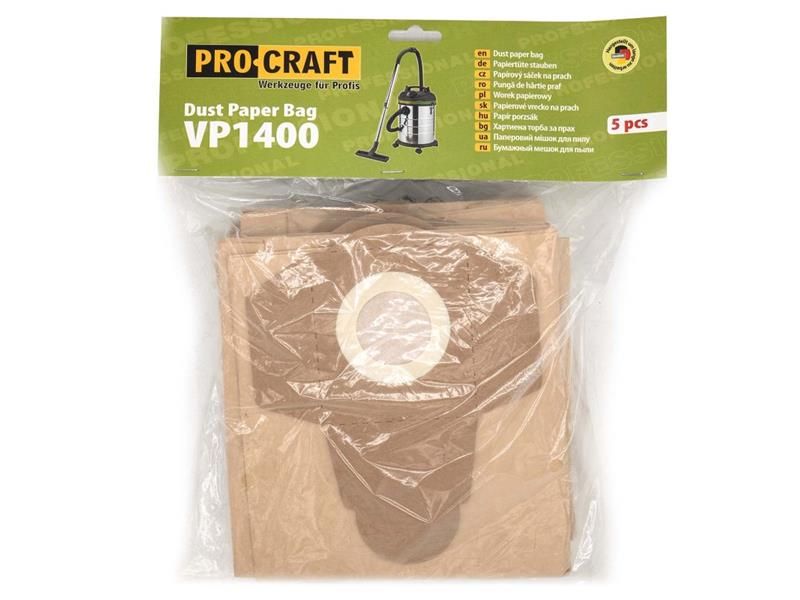 Vrecká do vysávača PROCRAFT VP1400 5ks