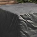vidaXL Obal na nábytok Čierna 135 x 135 x 90 cm 420D Oxford tkanina