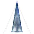 vidaXL LED vianočný stromček 1028 LED modré 403 cm