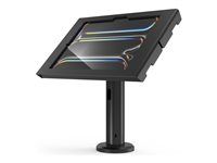 Montážna sada (kryt, stojan) - odkrytá predná/zadná kamera a senzory - pre tablet - uzamykateľný - kov - čierna - veľkosť obrazovky: 11" - pre Apple 11-palcový iPad Pro (M4)