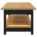 VidaXL Konferenčný stolík EKAI Čierna 100 x 60 x 45,5 cm