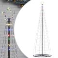 vidaXL LED vianočný stromček 550 LED farebné 300 cm