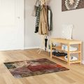 vidaXL Behúň MARSA Viacfarebný 100 x 100 cm Polyester a PVC