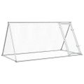 vidaXL Klietka pre kurčatá strieborná 200x105x91 cm pozinkovaná oceľ
