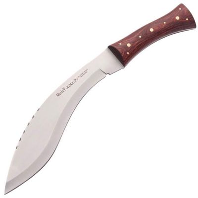 Muela KUKRI-26M nôž do prírody 26 cm, drevo Pakka, kožené puzdro