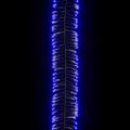 vidaXL Reťaz so zhlukmi LED, 2000 diód, modrá, PVC