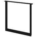vidaXL Stolové nohy na jedálenský stôl 2 ks, rám v tvare O 70x72 cm