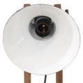 vidaXL Stolová lampa 25 W čierna 23x13x52 cm E27