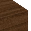 vidaXL Konferenčný stolík hnedý dub 100x49,5x31 cm kompozitné drevo