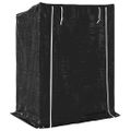 vidaXL Regál na krbové drevo s pláštenkou 150x100x200 cm