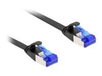 RJ45 plochý patch kábel zástrčka-zástrčka Cat.6