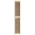 vidaXL Skříňové dvere s dverami 4 ks Prírodná 201 x 2,1 x 39,5 cm