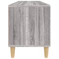 vidaXL TV skrinka sivý dub sonoma 100x34,5x44,5 cm spracované drevo