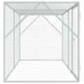 vidaXL Klietka pre vtákov Antracit 208 x 102 x 108 cm Pozinkovaná oceľ
