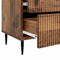 vidaXL Nočný stolík Staré drevo 62 x 34,5 x 47,5 cm Kompozitné drevo
