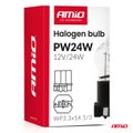 Halogénová žiarovka PW24W WP3.3x14.5-3 24W 12V AMiO-04409