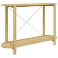 vidaXL Konzolový stolík 110x38x75 cm spracované drevo