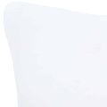 vidaXL Výplne do vankúšov 4 ks 50x50 cm biele