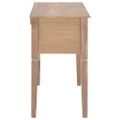 vidaXL Písací stôl, hnedý 109,5x45x77,5 cm, drevo
