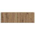 VidaXL 6 dielna súprava nástennej TV skrinky Artisan Oak
